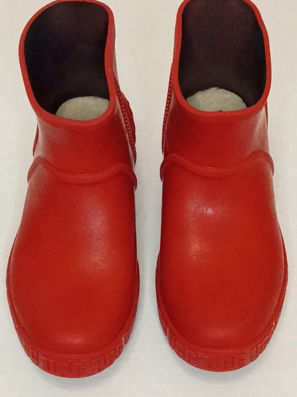 UGG Kids Drizlita Waterproof Rain Boots Samba Red Size 4/Women’s size 6